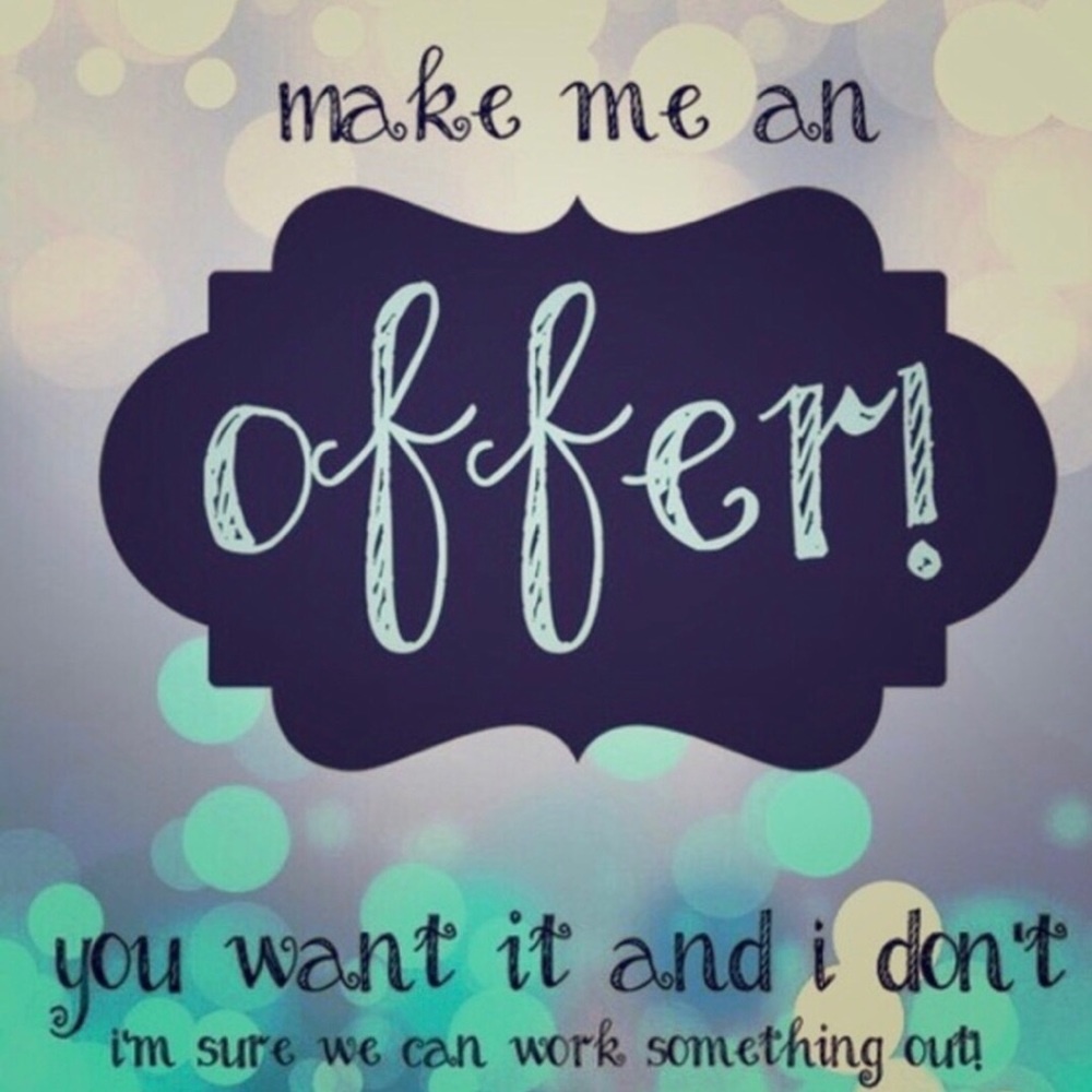 Make an offer! 😃🧁